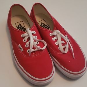 Vans canvas sneakers, size 7-1/2